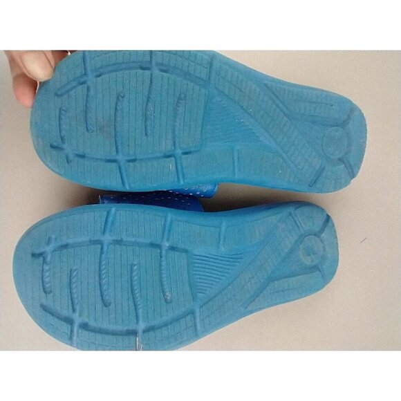 Kids Under Armour slides 6 youth blue Foam - Picture 2 of 5